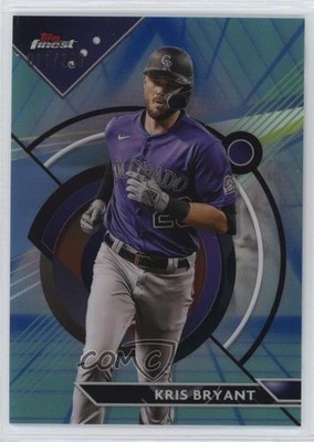 2023 Topps Finest Blue/Aqua Vapor Refractor 11/250 Kris Bryant #55 fm0