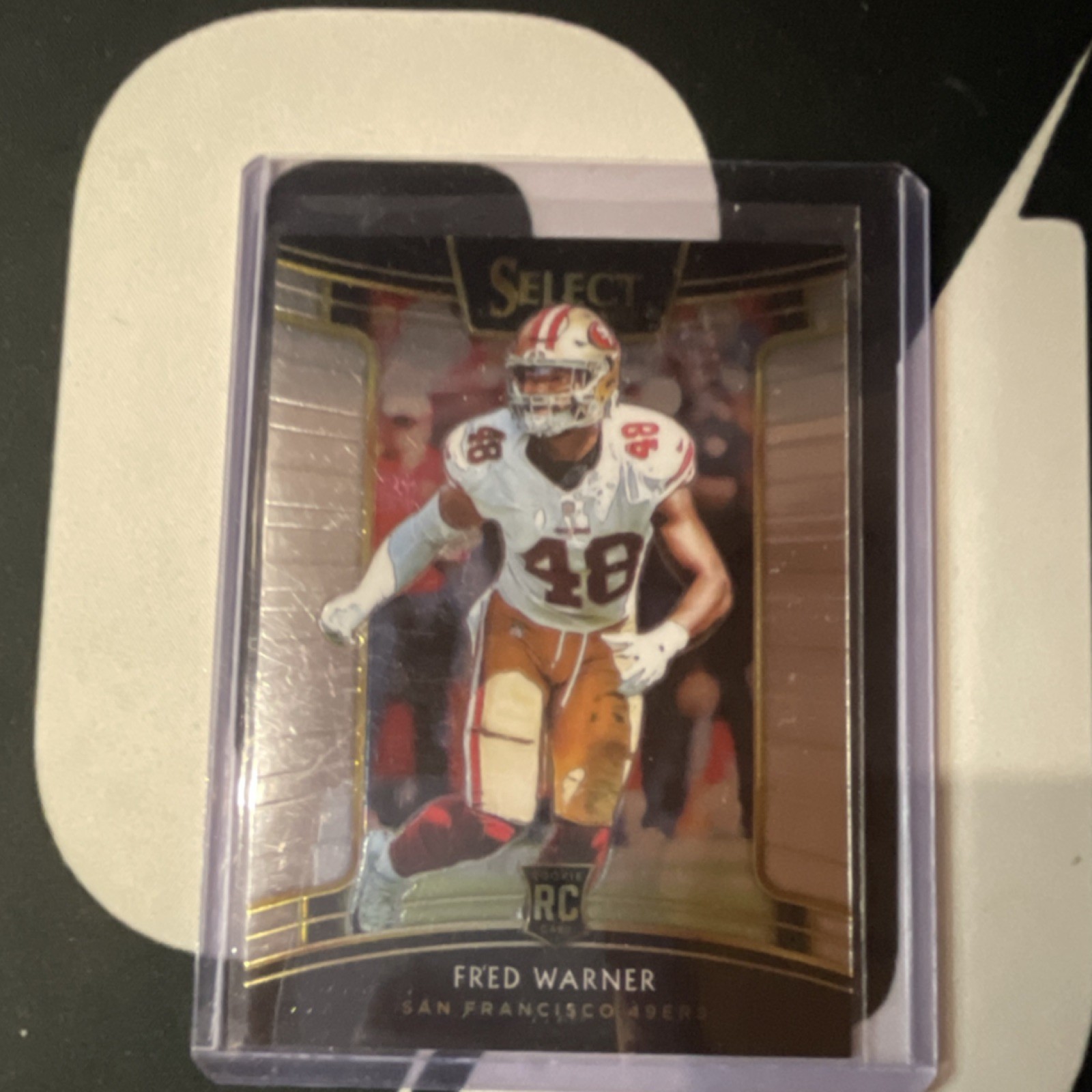 2018 Panini Select Concourse Fred Warner Rookie San Francisco 49ers #35 NFL