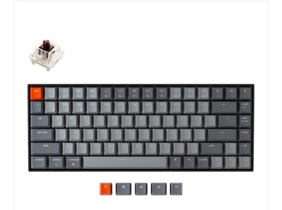 Keychron K2 Wireless Mechanical Keyboard (Ver 2) White Blacklight Brown Switch