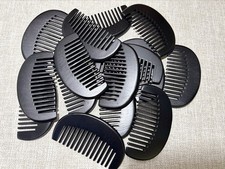 Personalized logo-Wooden Wide Tooth Beard Comb hair comb baby birth comb gift