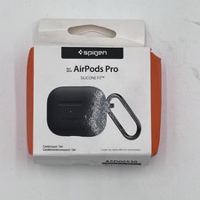 For Airpods Pro Case  Spigen  Silicone Fit  Shockproof Cover ASD00536