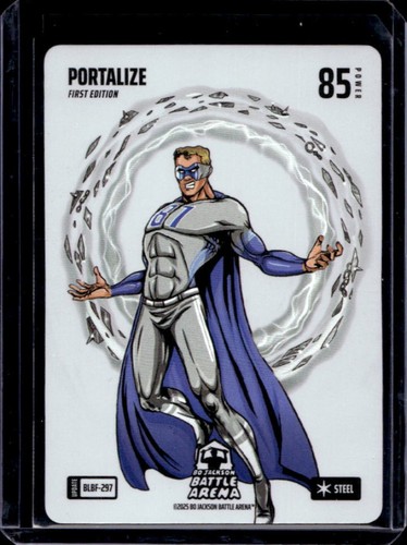 2025 Bo Jackson Battle Arena 1st Edition Portalize Sam LaPorta Steel #BLBF-297
