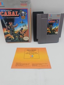 Cabal (Nintendo Entertainment System, 1990) NES CIB!