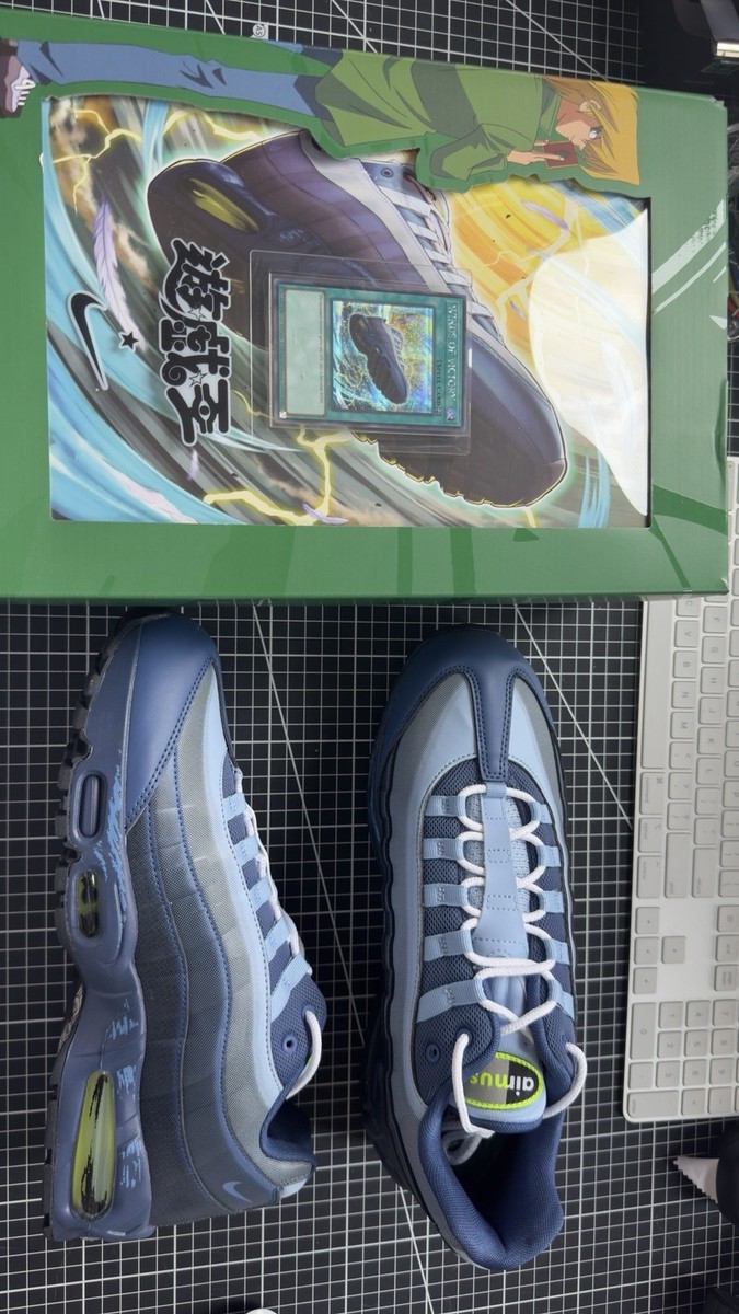 NIKE AIRMAX 95 YUGIOH SPECIAL EDITION JOEY WHEELER BOX | eBay