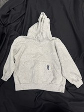 OshKosh B'gosh Boys Gray Pullover Hoodie Long Sleeve Solid Size 5 Cotton Blend