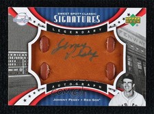 2007 Sweet Spot Classic Legendary Leather Gold Ink /50 Johnny Pesky Auto 06mc