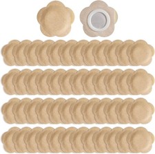 50 Pcs Castor Oil Patches, Self-Adhesive Belly Button Patches Disposable Castors