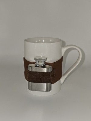 NEW - Mug and Mini Hip Flask Combo