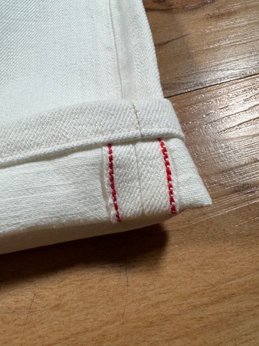 Mastercraft Union Japan LE 01 Slim Taper White Selvedge Denim Jeans 29 (30x30) - Picture 2 of 15