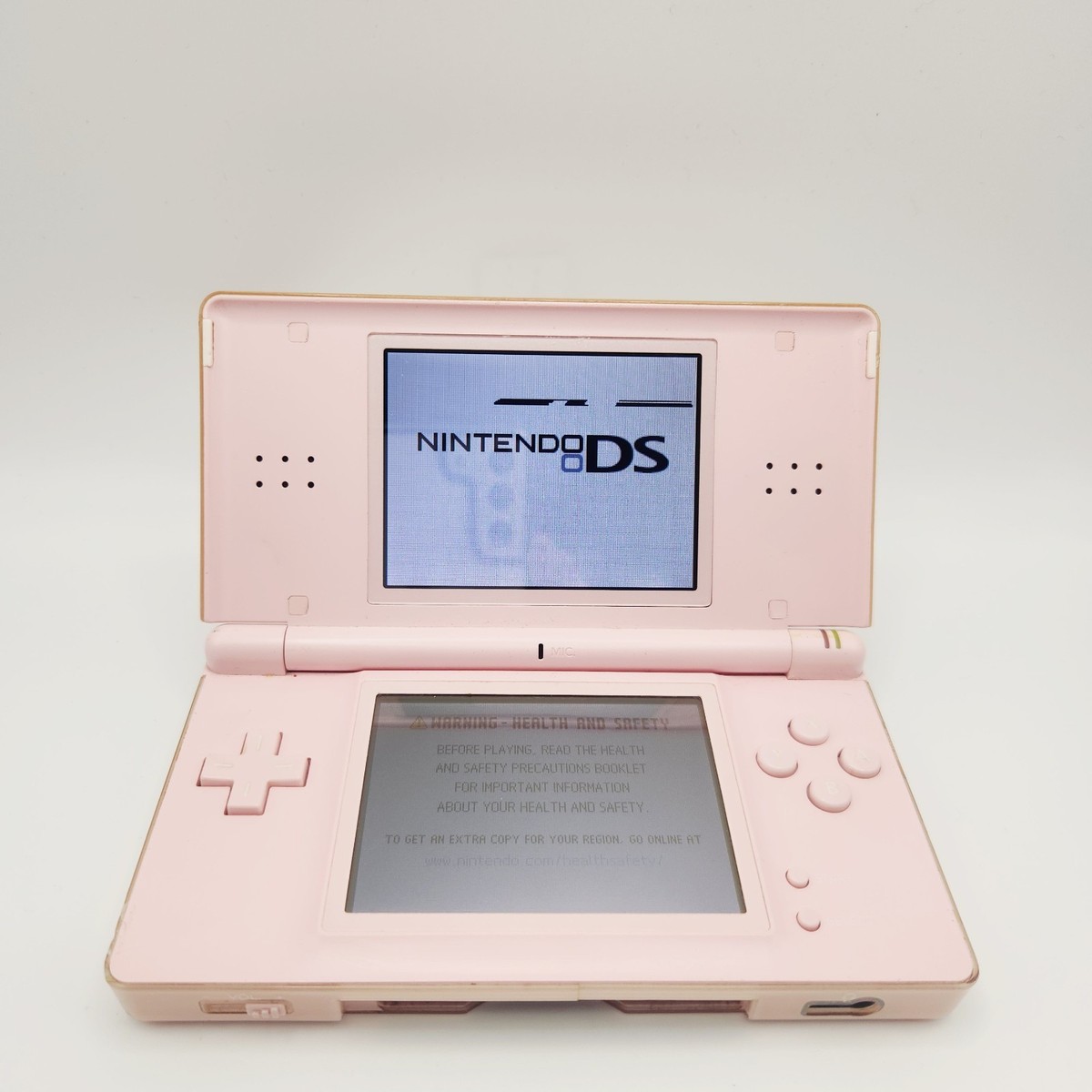 Nintendo DS Lite Coral Pink Console - *Works, But READ FIRST
