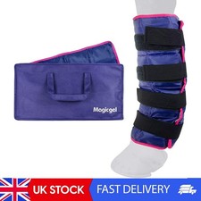Horse Ice Pack - Cooling Leg Wraps For Hock, Ankle, Knee, Legs, Boots, And