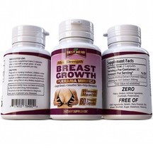 Breast Growth Chest Enhancement 5000mg Pills Full Bust CUP Size Growth 60