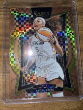2025 Panini Select WNBA Angel Reese Bronze Checkerboard /49