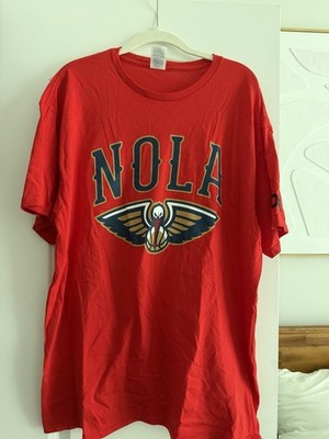 Nola Pelicans Basketball Tshirt Size XL New Orleans Never Worn