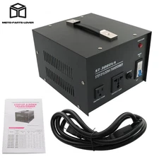 3000 Watt Step Up/Down Voltage Converter Transformer 110V To 220V/220V To 110V
