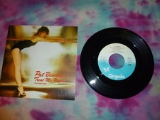 PAT BENATAR Treat Me Right 45 & Textured Pic Sleeve 1980 Rock Pressed In Spain E