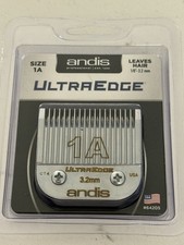 NEW Andis UltraEdge 1A Blade Specially Treated Steel Chrome Finish 3.2mm 64205