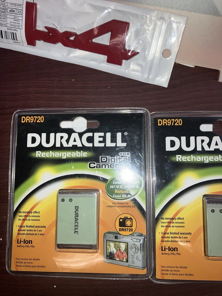 Аккумулятор для цифрового фотоаппарата Duracell DR9692 литий-ионный новый в наличии - Изображение 2 из 4