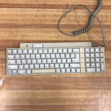 Apple IIgs Keyboard 658-4081 Orange Alps with ADB Cable
