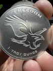 1 Oz Silver Round - Asahi Freedom Liberty .999 Fine 1 troy Oz