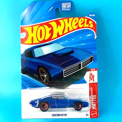 HOT WHEELS 2026 CUSTOM OTTO OTTO BLUE 156/250 JJK03 MATTEL KHUNI