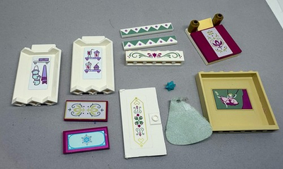 #ad LEGO Retired Disney Frozen PARTS AND PIECES Lot Of 10 Pieces Vintage $15.99