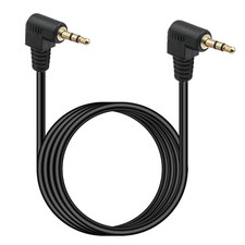 Shuigu 3.5Mm Right Angle Cable, Gold Plated 90 Degree 3.5 Male to Male Audio