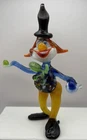 Murano glass clown figurine - 6”x4” Size With Great Details