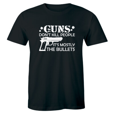 Guns Don't Kill People Dads Daughters Rules Dating My Father's Day Men's T-shirt
