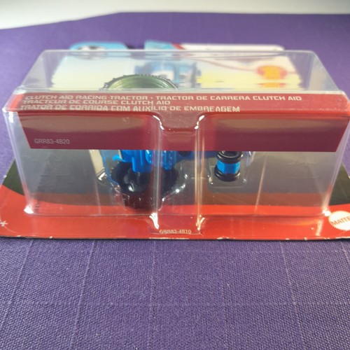 2021 Disney Cars Clutch Aid Racing Tractor 1:55 Blue and Green Tractor VHTF - Picture 8 of 11