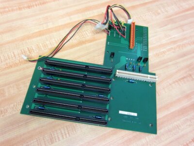 ASEM 73340002 B-00 6-Slot Backplane Board 73340002B00