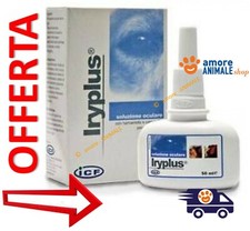 ICF IRYPLUS → 50 ml - Soluzione Oculare - Pulizia Occhi per CANI e GATTI