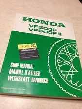 Honda VF500 F F2 VF 500 VFF VFF VF500F Service Manual Workshop Manual