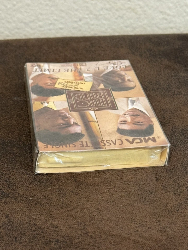 Rare! 1990 NEW SEALED Mac Band Love U 2 The Limit Cassette Tape MCA 10059 - Image 3 of 4