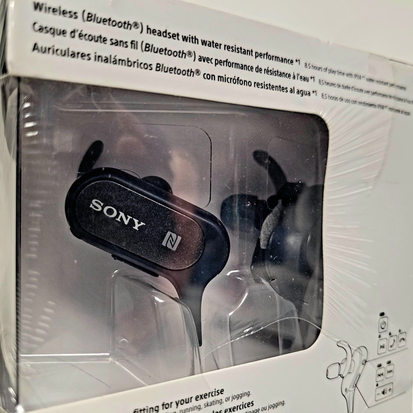 Sony MDR-XB50BS Sports Wireless Bluetooth Stereo Headphone - Black