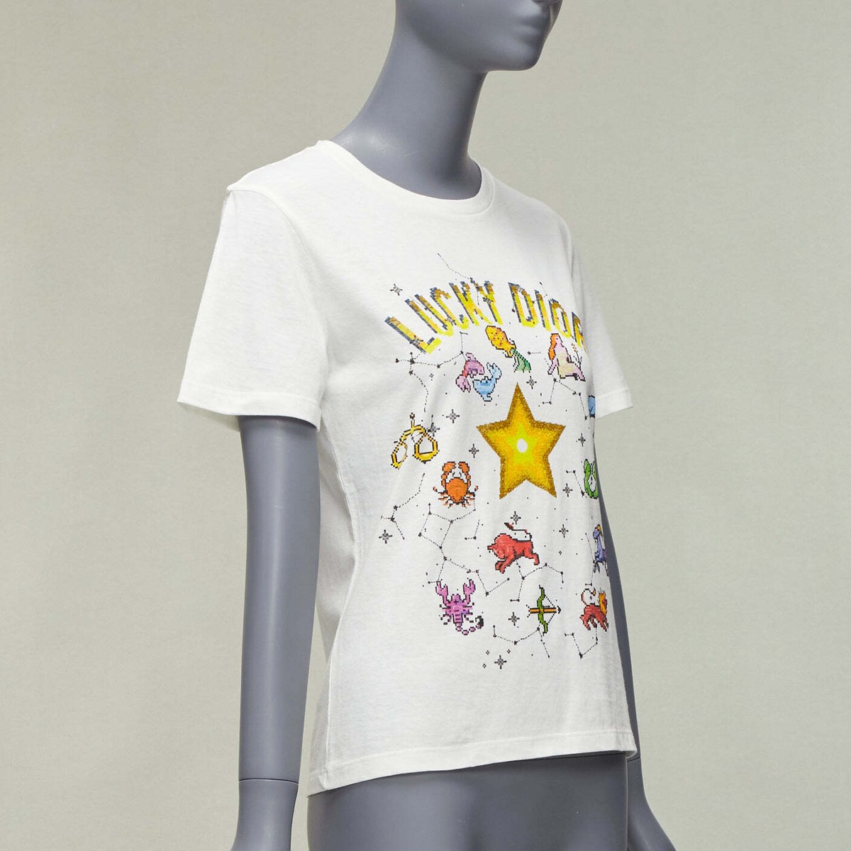 265●baby DIOR　Tシャツ　12 Baby T-Shirt Ivory Cotton Jersey | DIOR