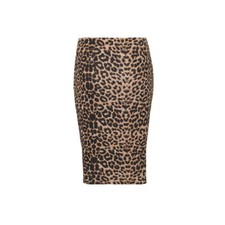 WOMEN MIDI SKIRT BODYCON PENCIL OFFICE PRINTED HIGH WAIST TUBE PLUS SIZE