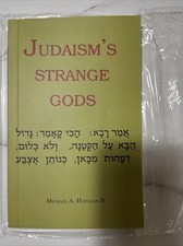 Judaism’s Strange Gods, by Michael A. Hoffman II,book 8”X5.5”,reprint Brand New