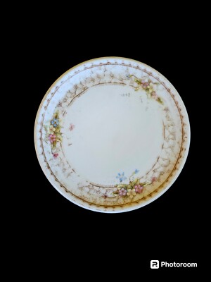 Antique Tea Tile Marx & Gutherz Carlsbad Austria Porcelain c.1880s