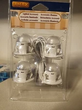 LEMAX 4  LED LIGHT STRING MOONLANDER Add On Kit -retired