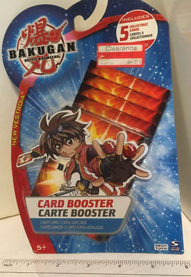 Bakugan Battle Brawlers 5 Card Booster Pack 3 Special Ability 2 Metal Gate Cards