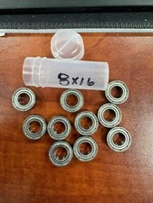 BULK BALL BEARINGS 8 X 16MM 10 pieces 