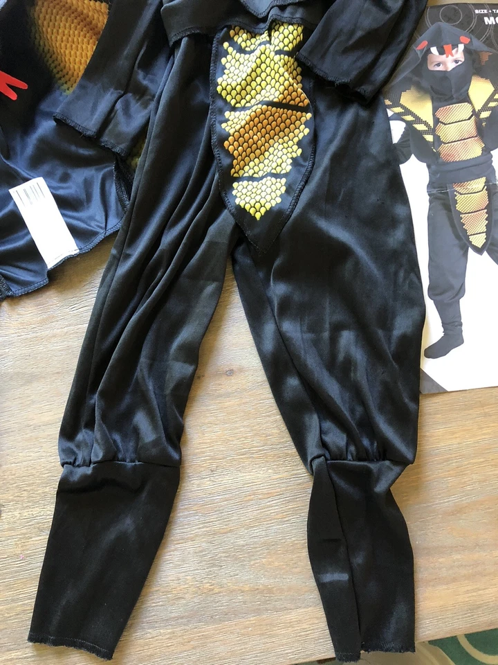 Nuevo Disfraz/Vestir Ninja Cobra Halloween por Disguise 3t-4t Foto 4 de 4