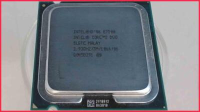 CPU Prozessor 2.93 GHz Intel Core 2 Duo E7500 SLGTE ThinkCentre M58 II 6258 D3G