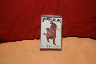 It Takes Two by Rob Base & DJ E-Z Rock Cassette Tape 1988 Profile Records Early