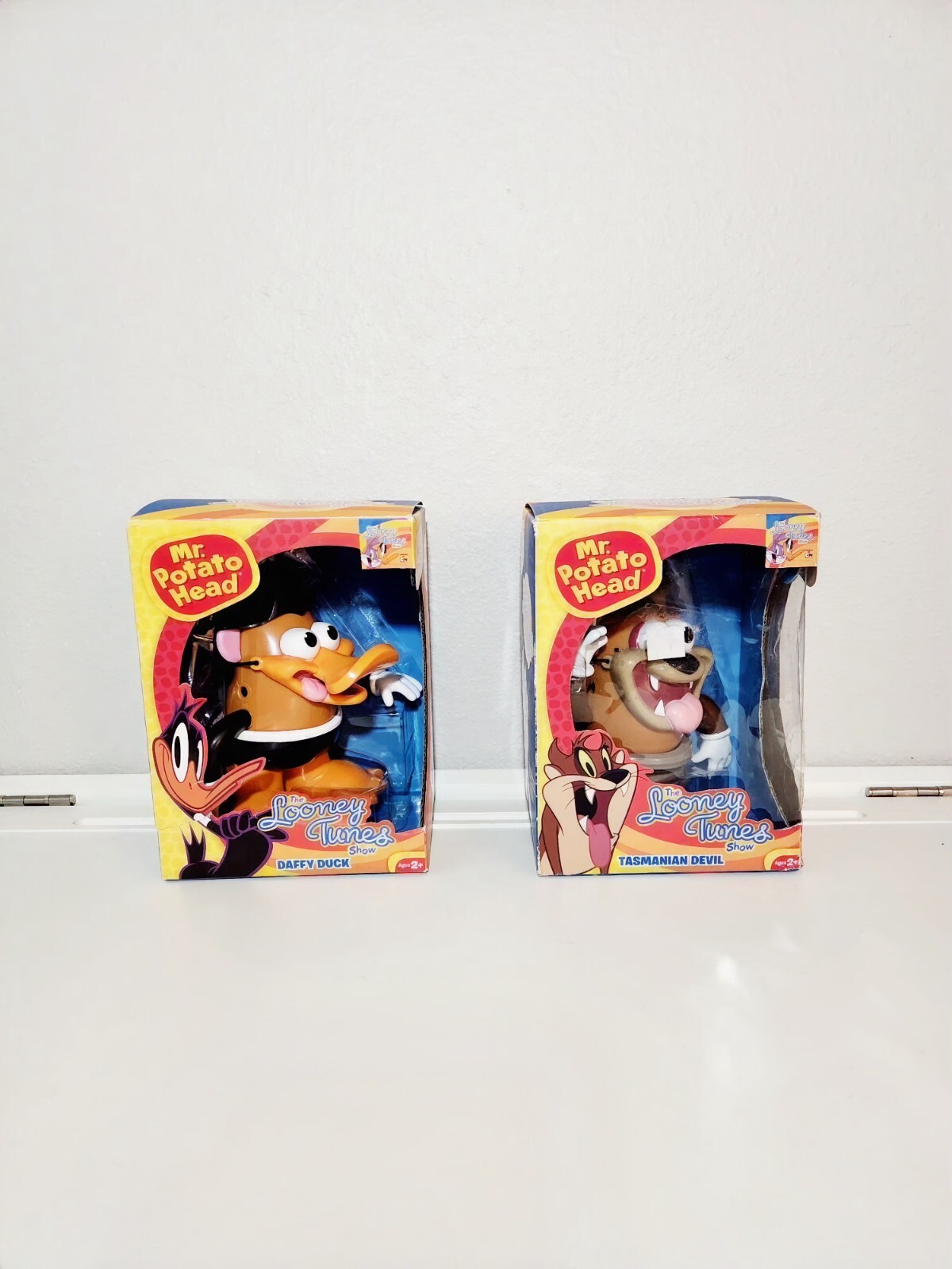 Looney Tunes Mr Potato Head Daffy Duck & Taz Figures 2-Pack