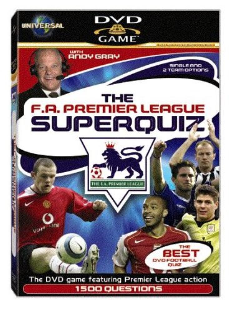 The F.A. Premier League Superquiz DVD (2005) FREE SHIPPING