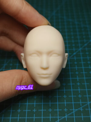 1:6 Angel Queen Girl Blad Head Sculpt Model For 12'' Female Figure Model Doll Toy