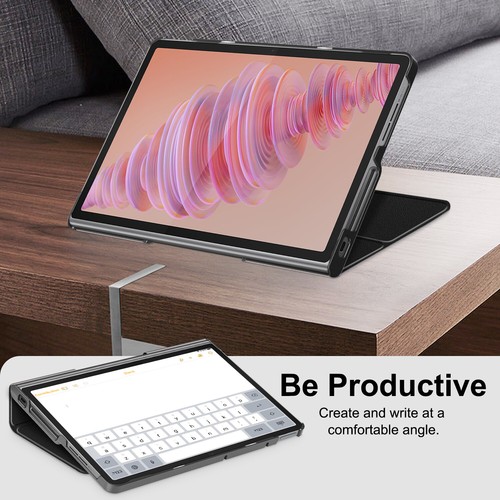 Case For Lenovo Tab Plus 11.5" TB351FU Slim PU Leather Flip Stand Tablet Cover - Picture 4 of 100