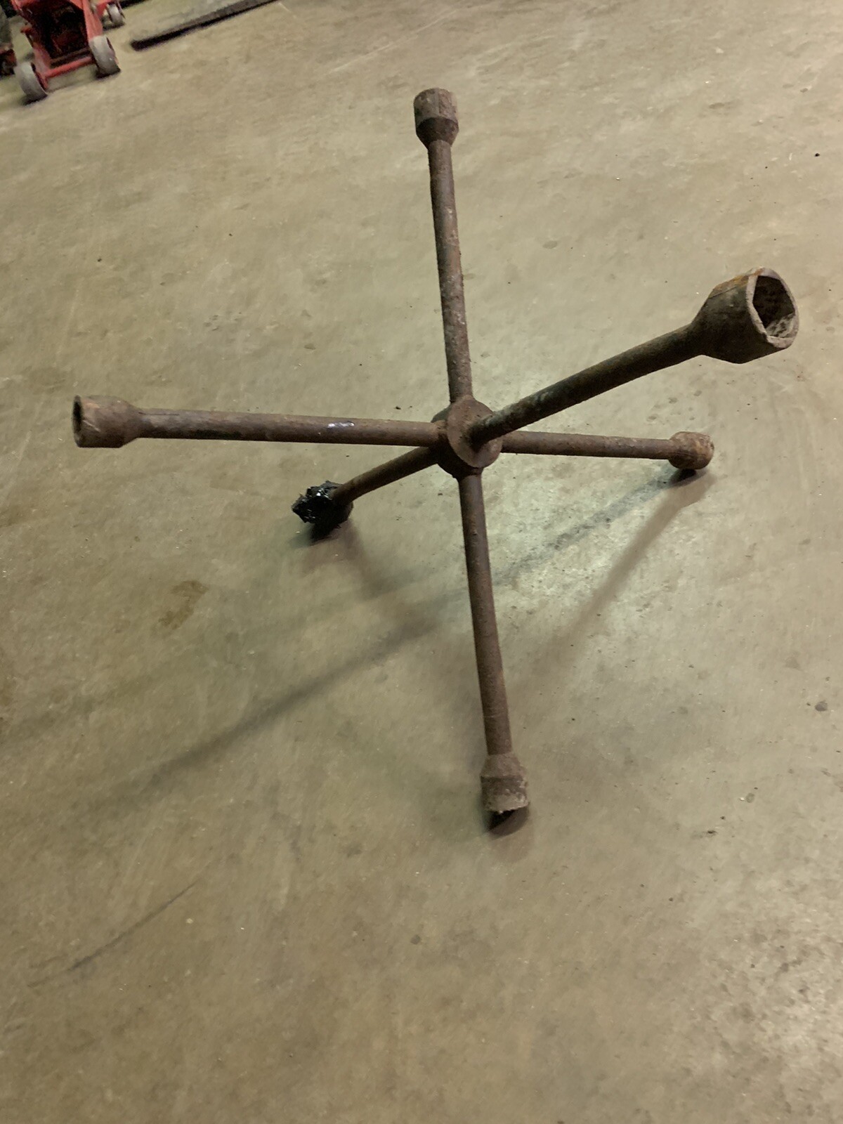 Vintage Lorry Wheel Brace 6 Sided eBay